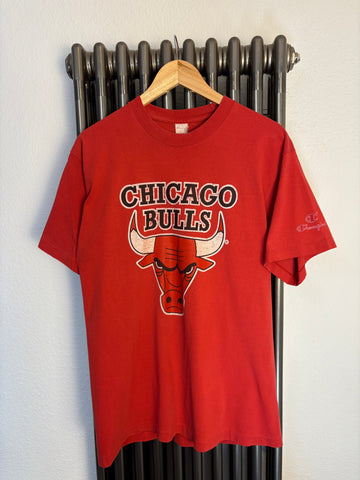 Chicago Bulls 90s Red Champion Tee (M)