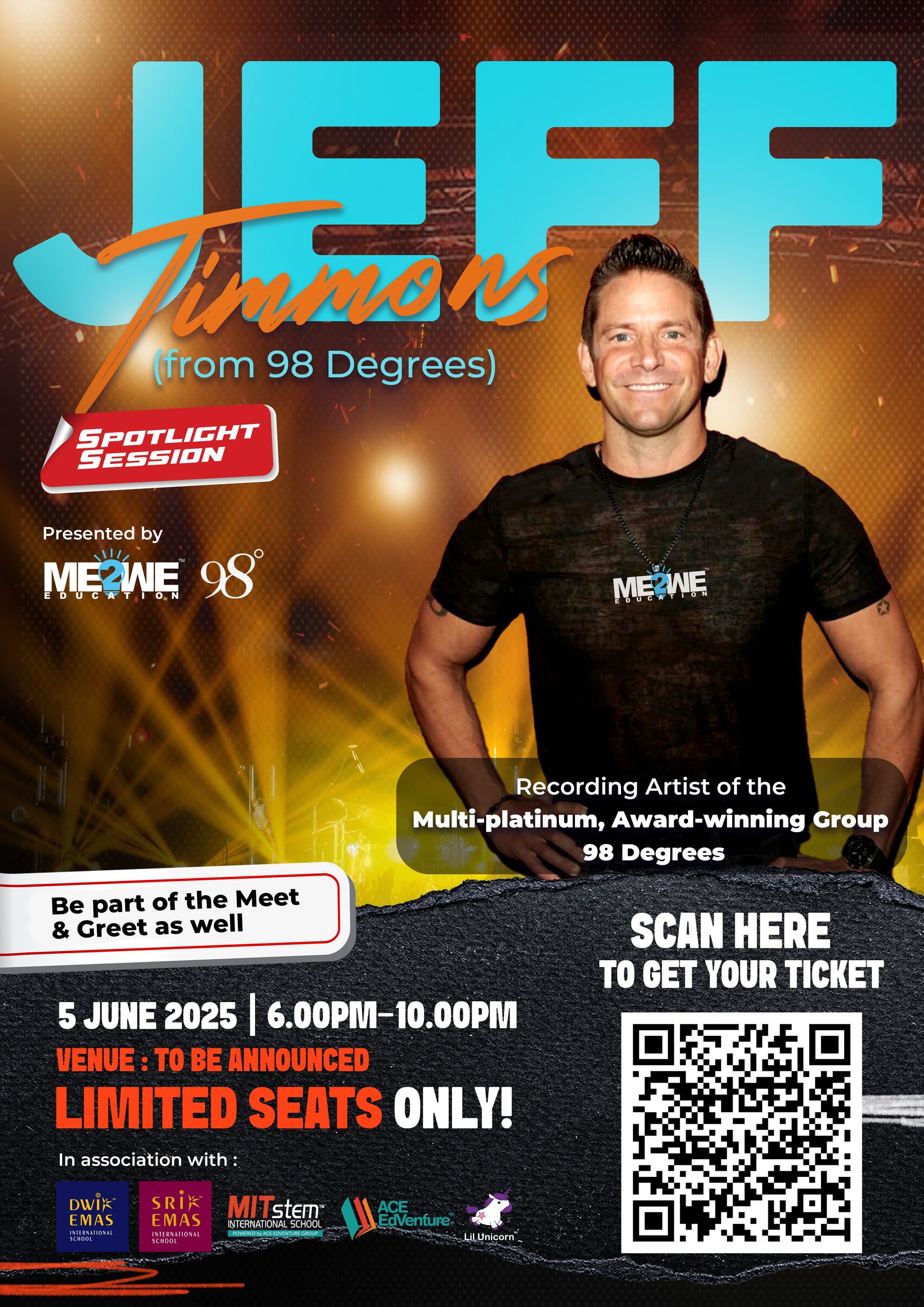 Spotlight Session with Jeff Timmons from 98 Degrees