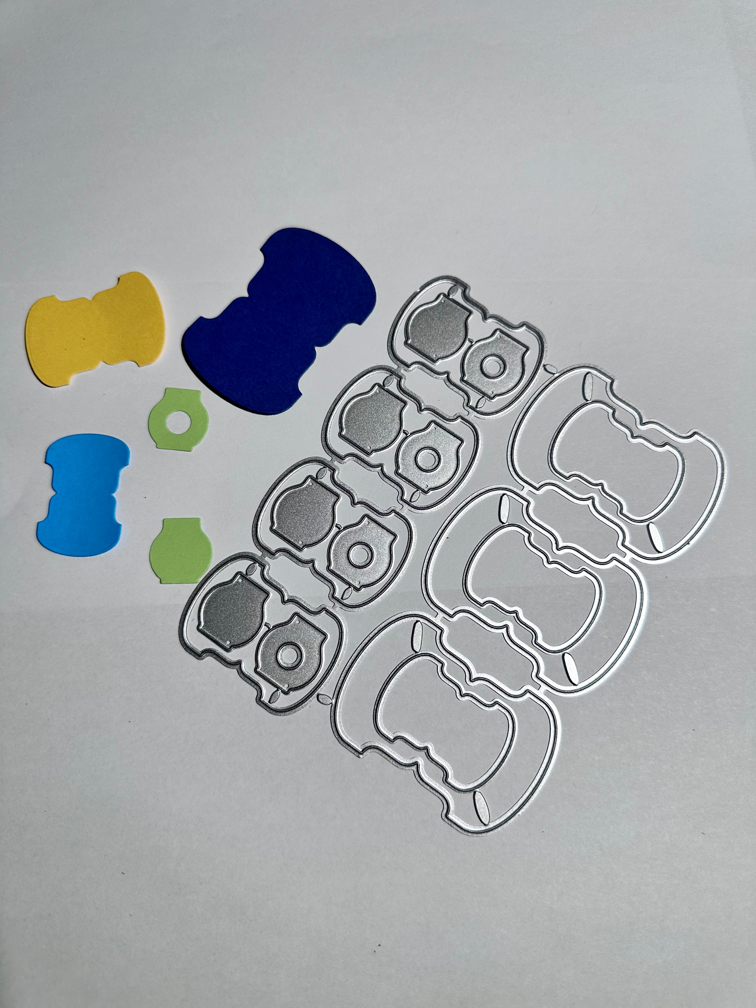 Rounded Scrapbooking Carbon Steel Cutting Die QJ102
