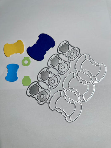 Rounded Scrapbooking Carbon Steel Cutting Die QJ102