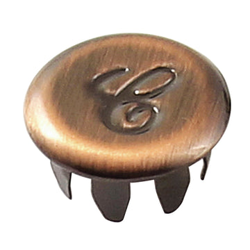 Kingston KBHI606ALC Cold Handle Index Button, Antique Copper