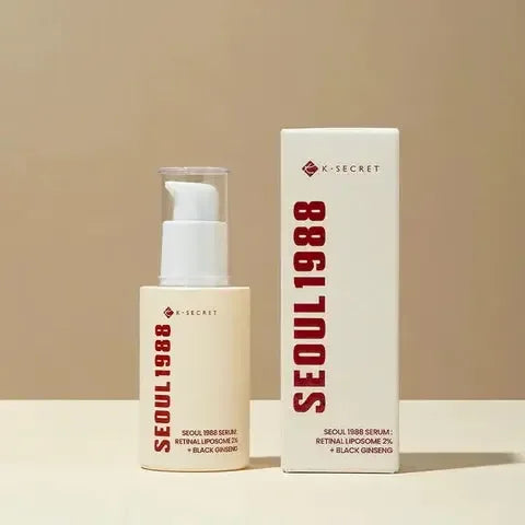 K-SECRET SEOUL 1988 Serum: Retinal Liposome 2% + Black Ginseng 30ml - My Seoul My Skin