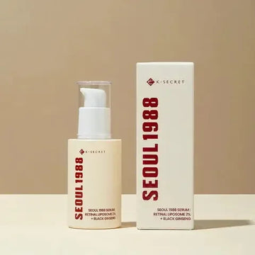 K-SECRET SEOUL 1988 Serum: Retinal Liposome 2% + Black Ginseng 30ml - My Seoul My Skin