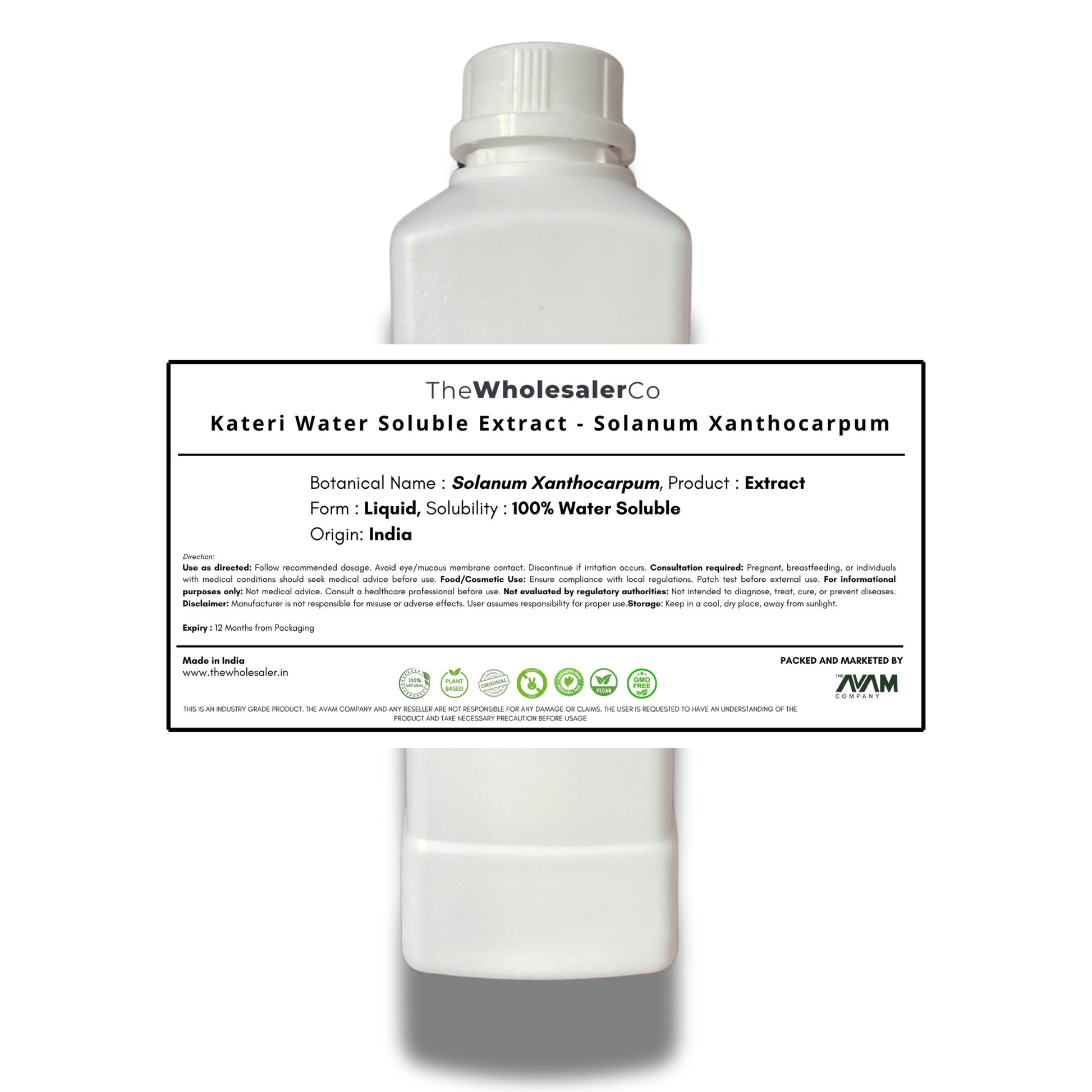 Kateri Water Soluble Extract - Solanum Xanthocarpum