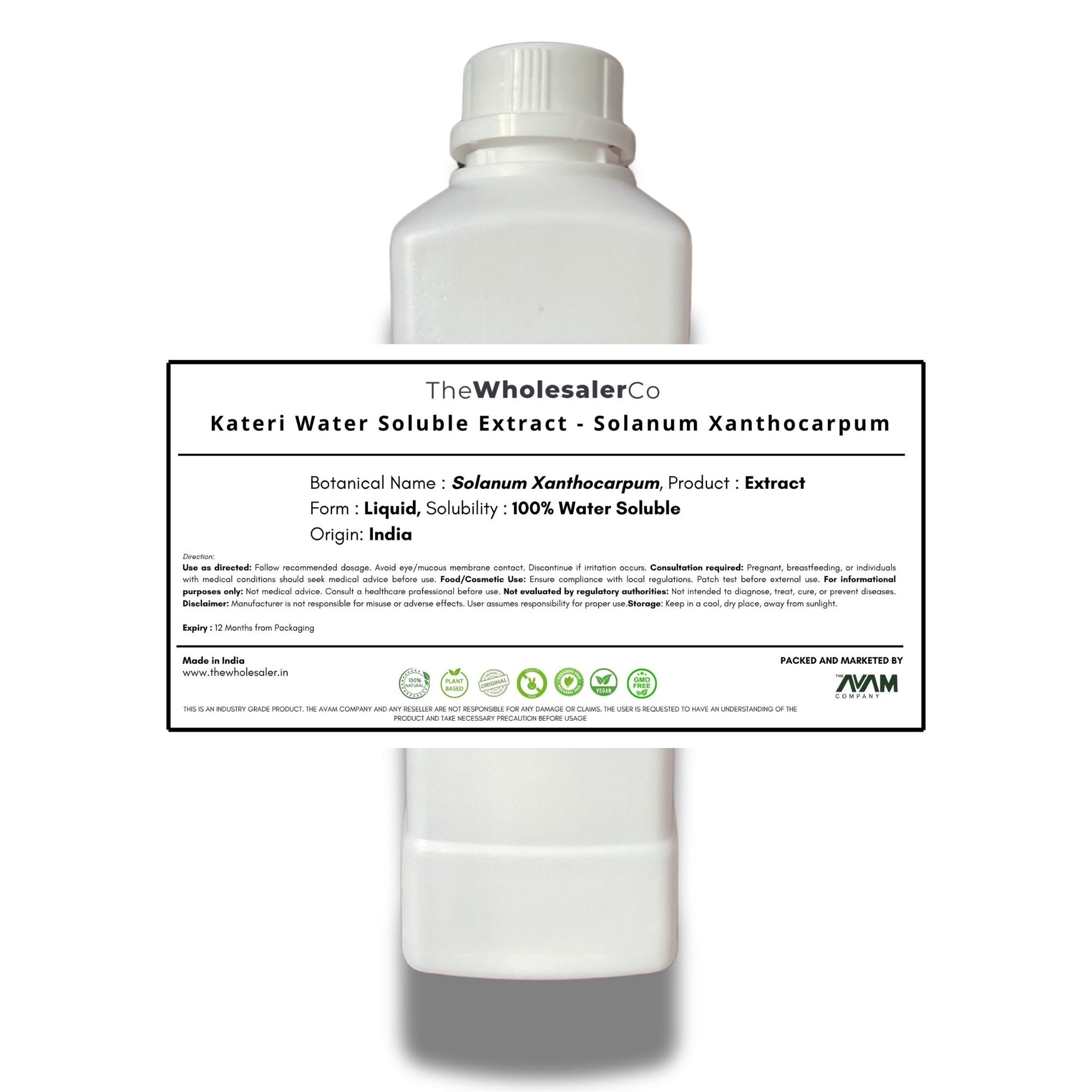 Kateri Water Soluble Extract - Solanum Xanthocarpum
