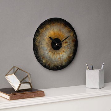 Iris Acryl Wandklok Artwork IrisArtwork