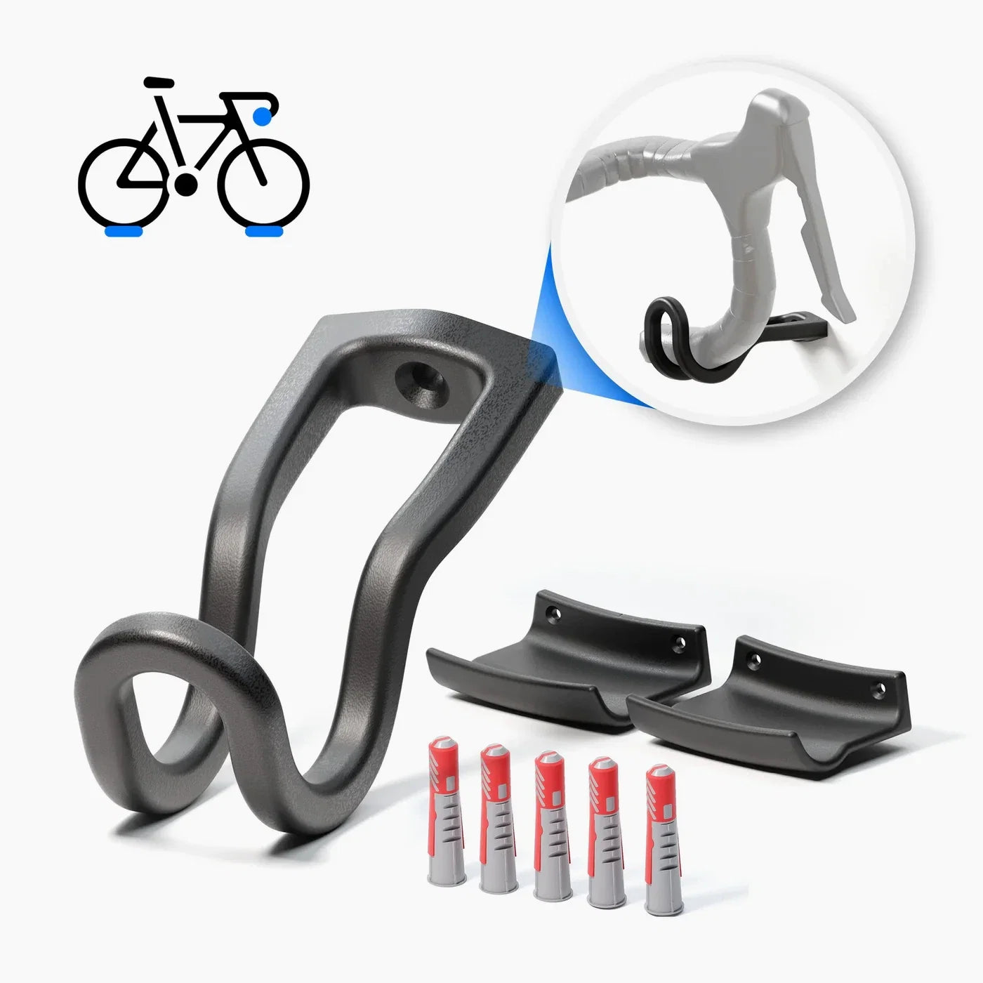 Fahrradhalterung Wand – Wandhalterung für Rennrad & Gravel
