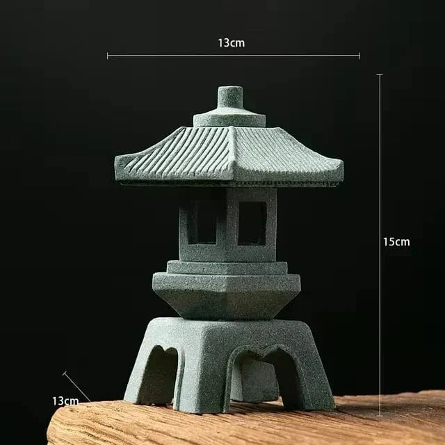 2 Lanterne japonaise effet granit