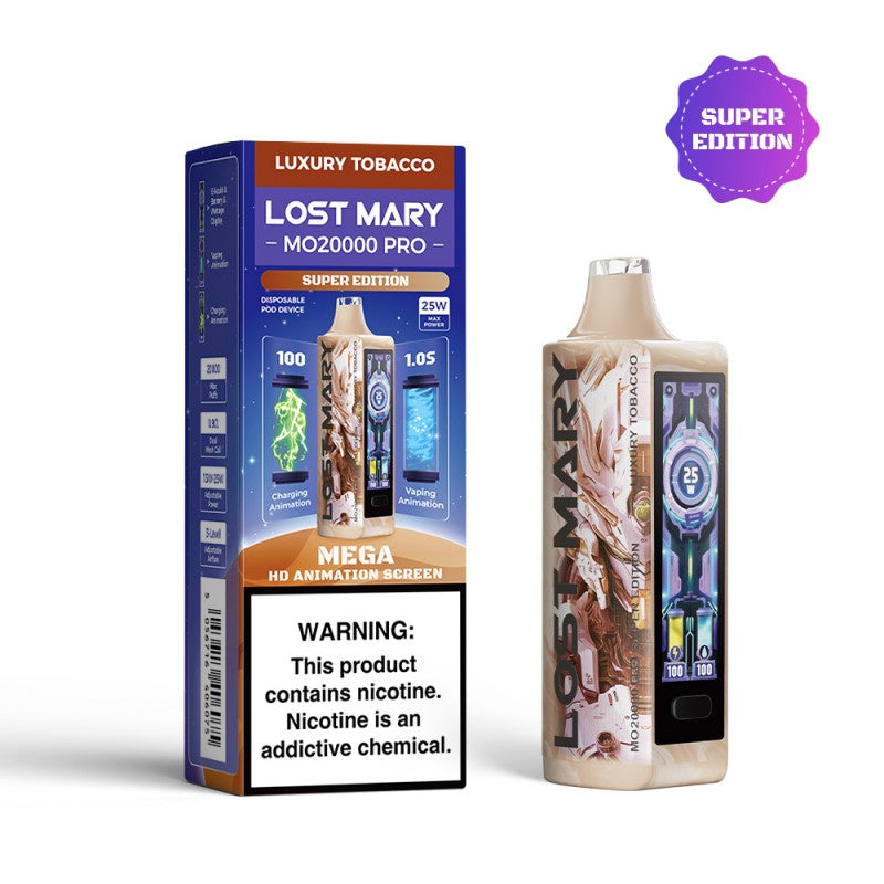 Luxury Tobacco Lost Mary MO20000 Vape - EBCREATE Store