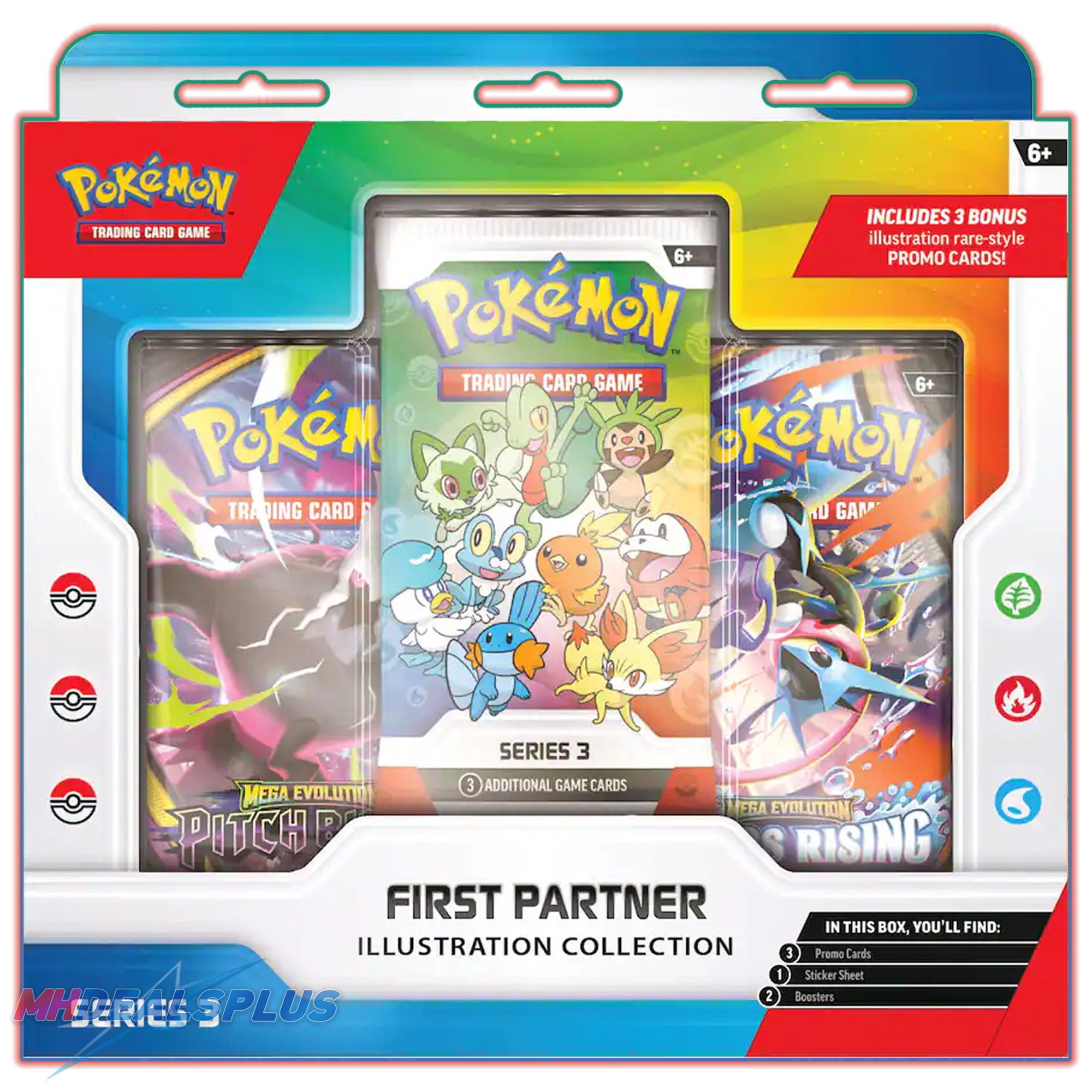 (Pre-Order) Pokemon First Partner Illustration Collection Series 3