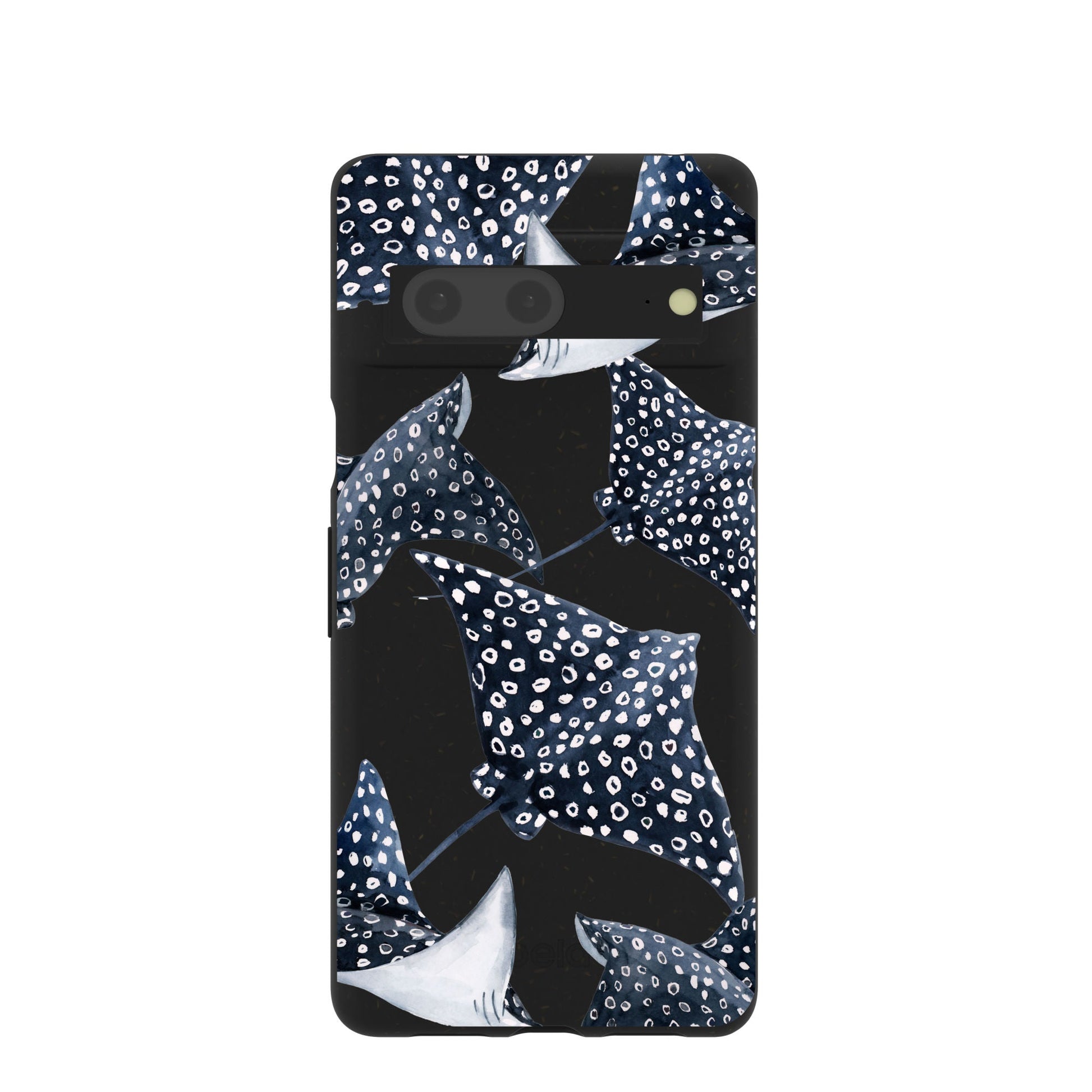 Black Midnight Rays Google Pixel 7 Case