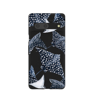 Black Midnight Rays Google Pixel 7 Case