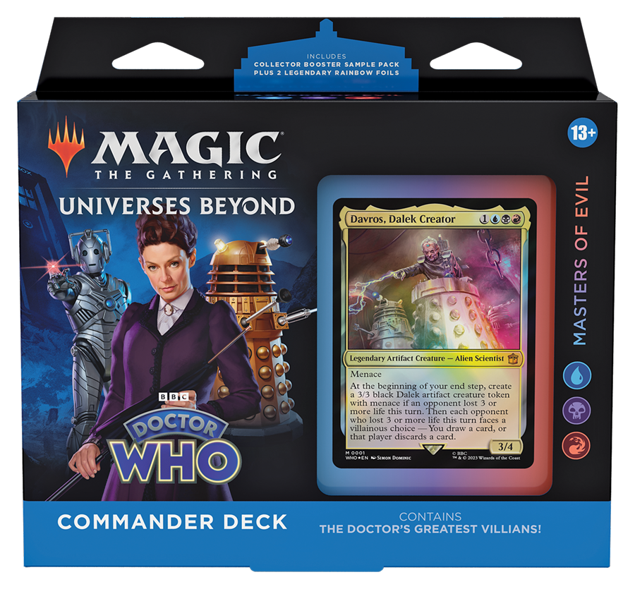 Doctor Who Commander Deck All 4 Decks