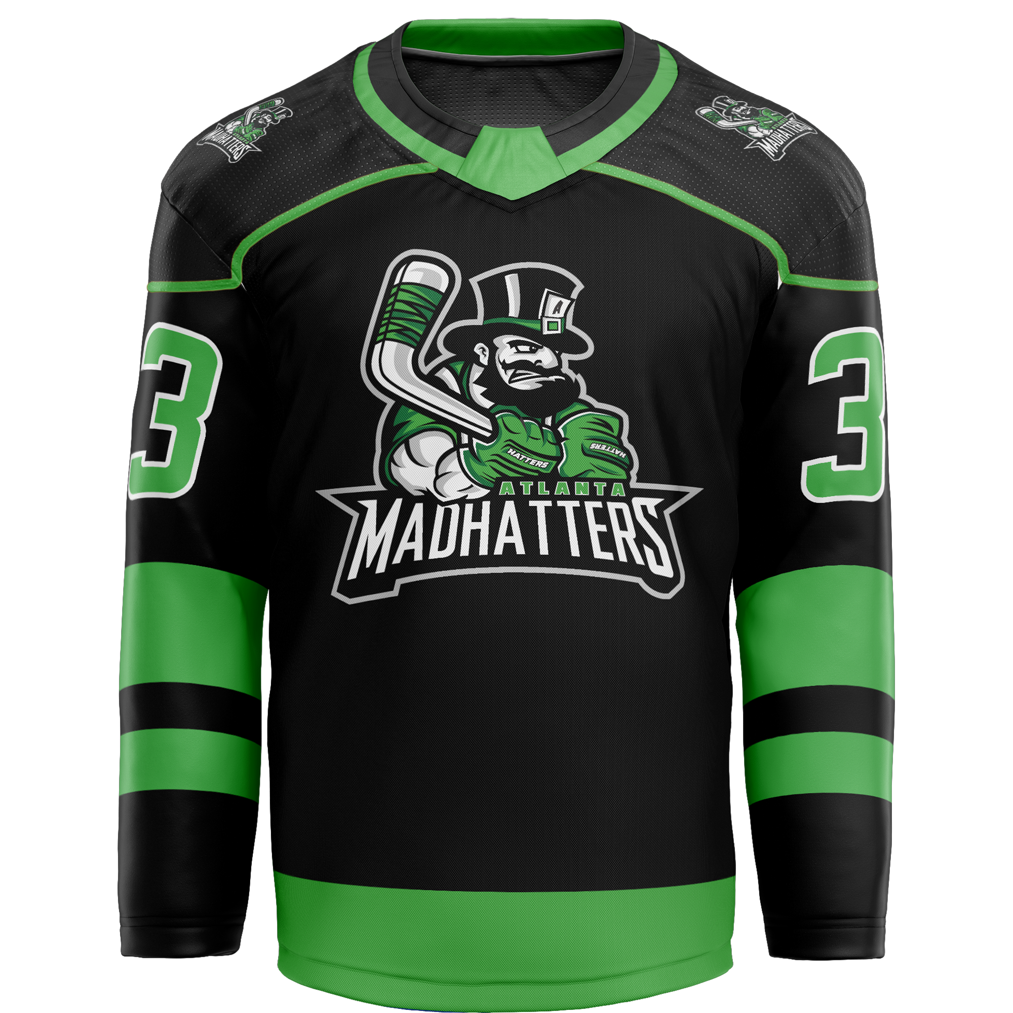 Atlanta Madhatters Adult Player Reversible Sublimated Jersey