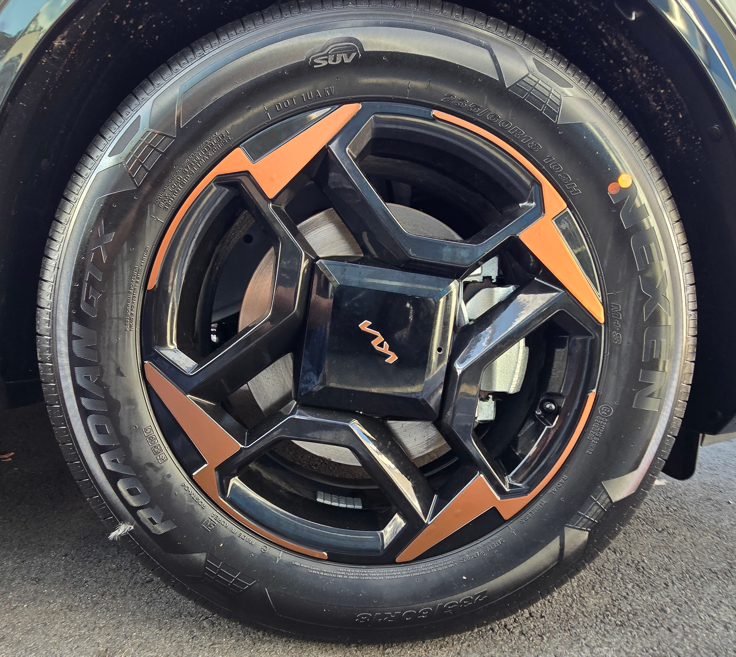 Rim & Logo Decal Overlay Set | Fits Kia Sportage MY26 (EX/SX)