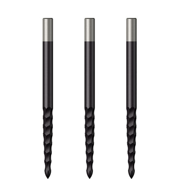 Mission Lunar FS Steel Tip Dartpunten zwart - 36 mm