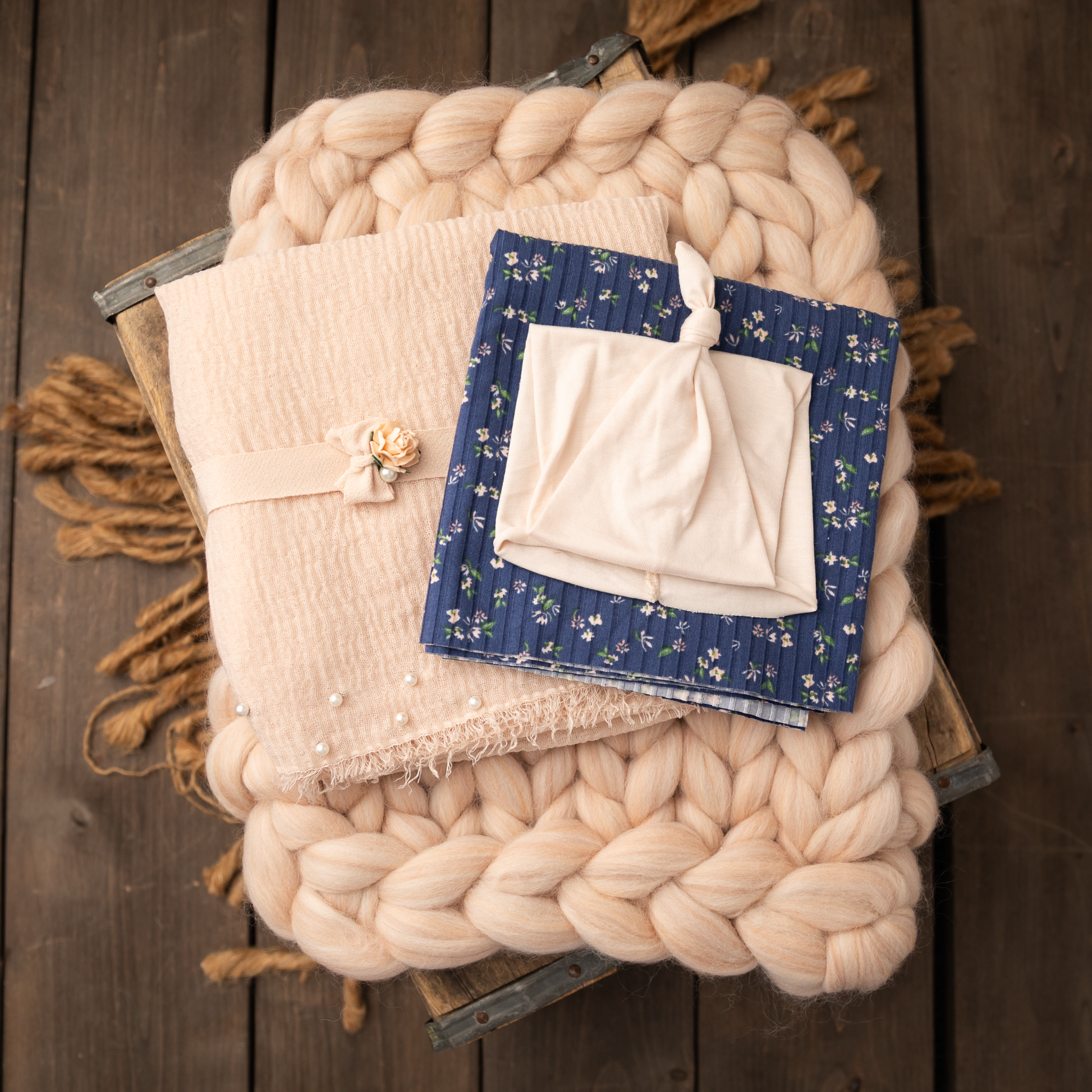 NEW! Seashell Chunky Knit Layering Bundle