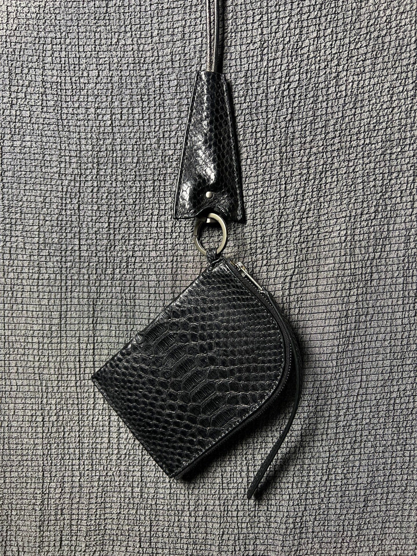 Rick Owens 13FW Snake Skin Card Holder