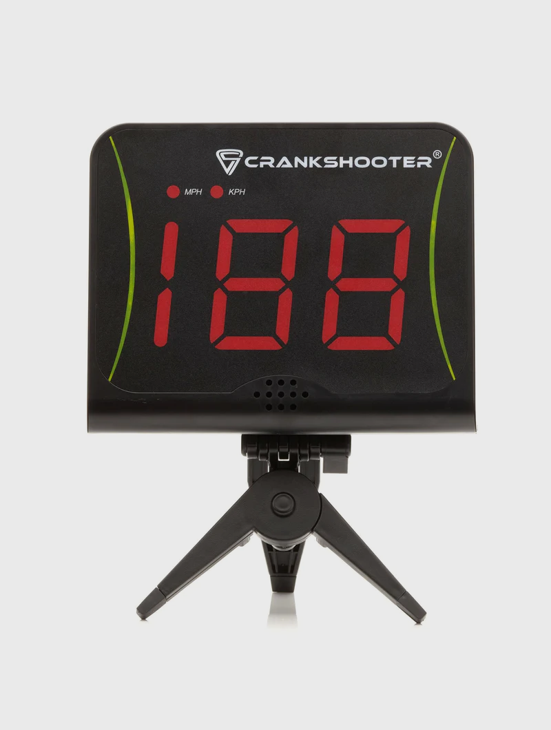 Open Box — Crankshooter® LaxRadar Lacrosse Shot Speed Radar, Voice & Digital Readouts