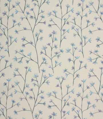 Ophelia Sheer Fabric / Bluebell