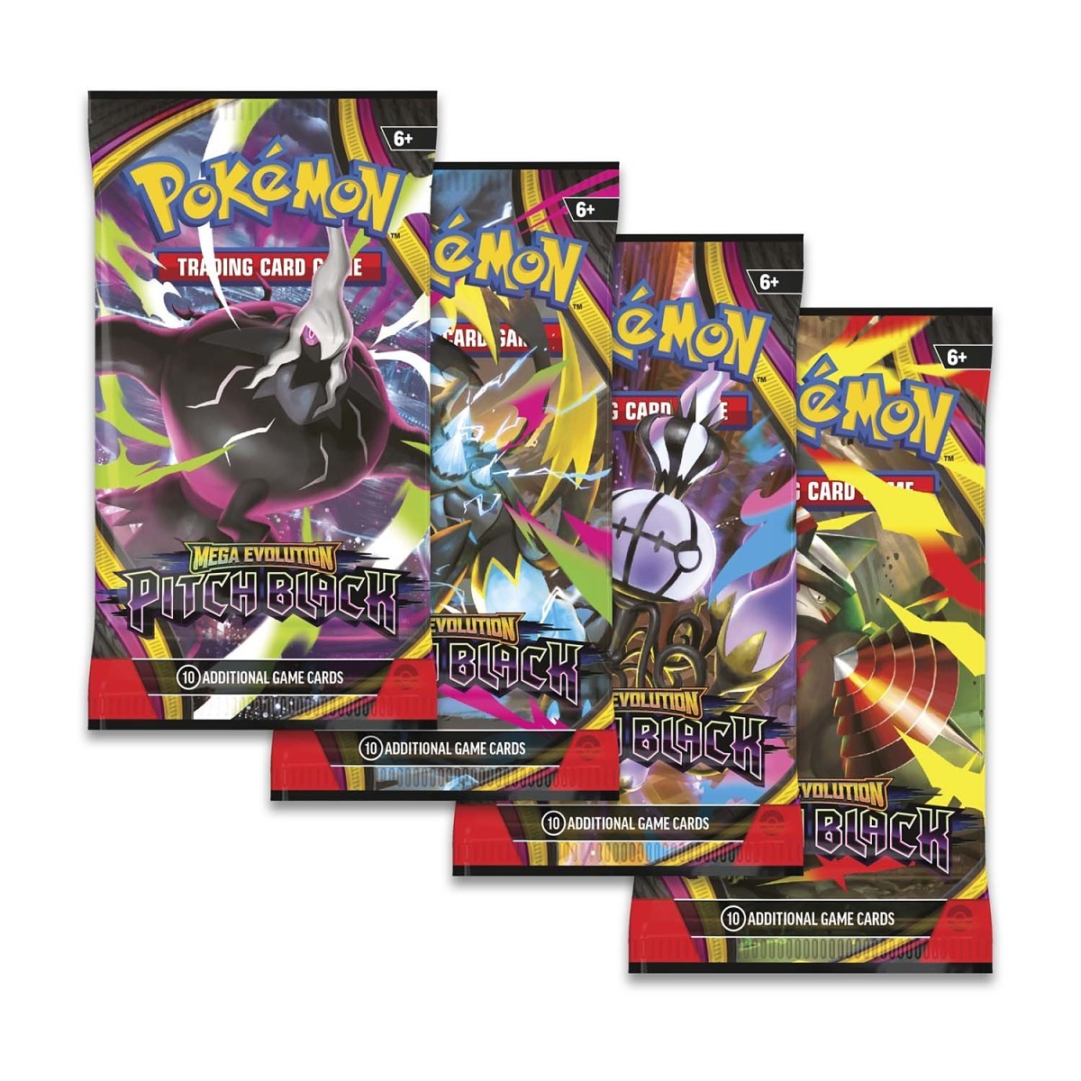 Pokémon TCG: Mega Evolution-Pitch Black Booster Display Box (36 Packs)