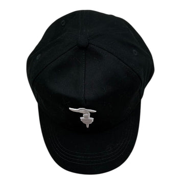 Trussardi Cappello Modello Berretto Tinta Unita con Stampa per Bambina TGP26028BT NERO TRUSSARDI
