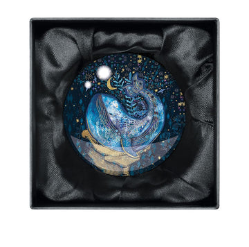 Emma Frances Grant Luna Tides Crystal Dome Paperweight - Bee's Emporium