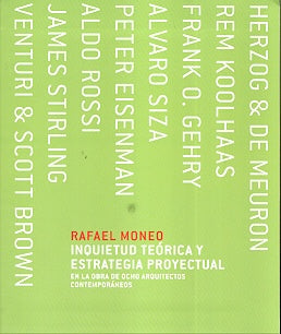 Inquietud teórica y estrategia proyectual: en la obra de ocho arquitectos contemporáneos | Rafael Moneo