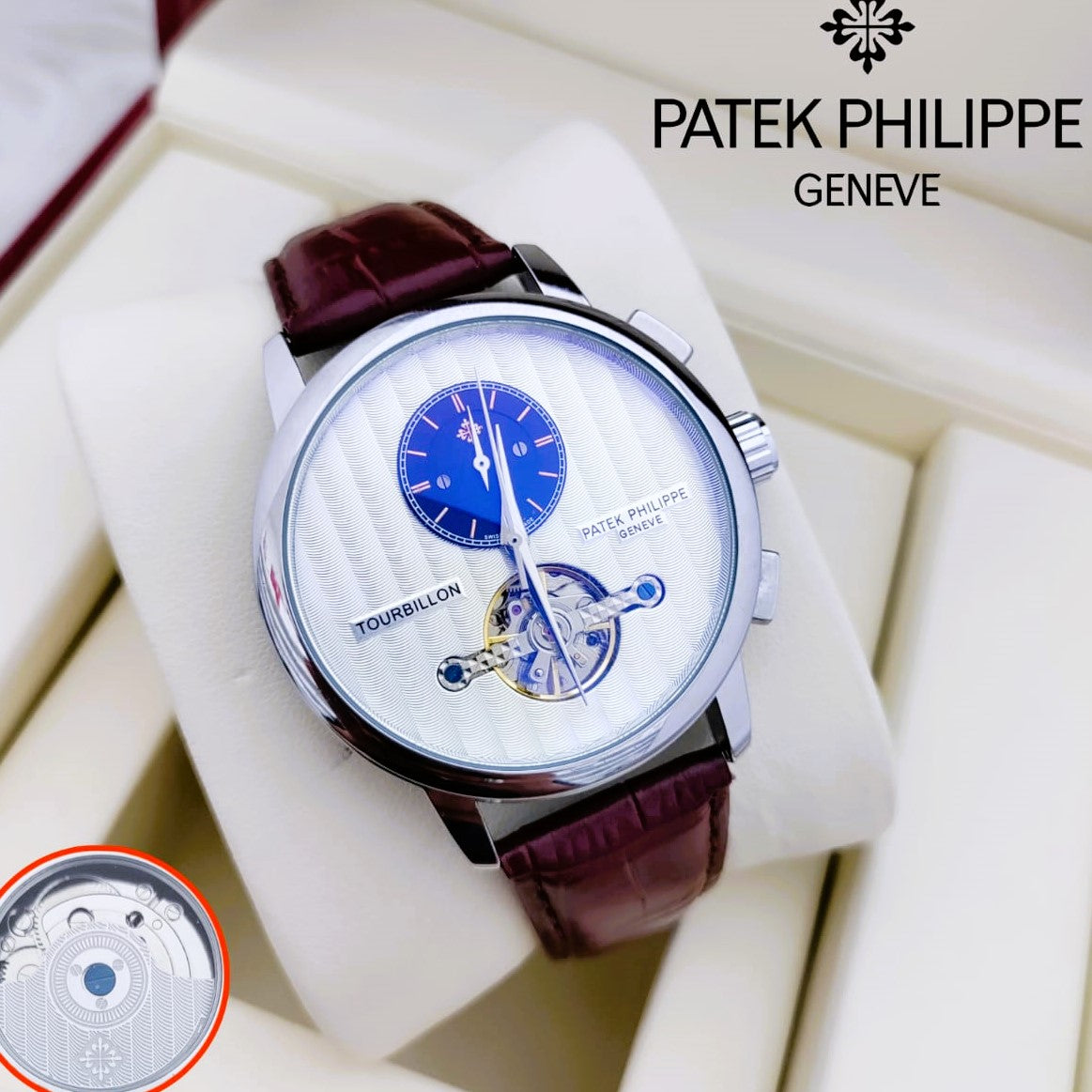 1:1 LUXURY PREMIUM QUALITY AUTOMATIC PATEK PHILIPPE WATCH | PP MECHANICAL 3336