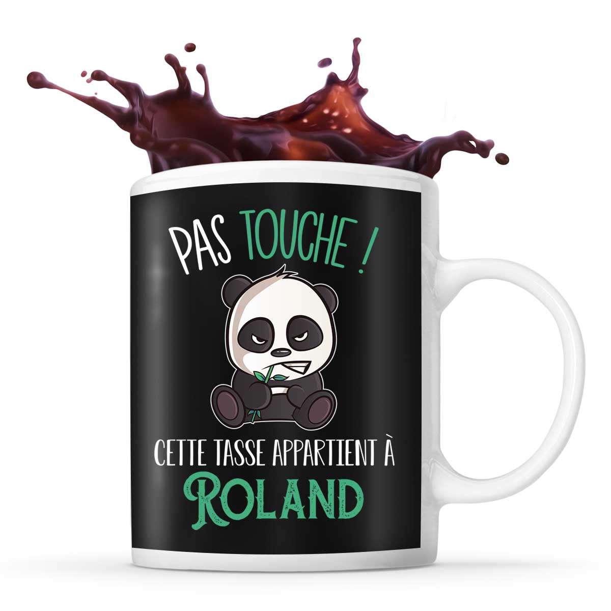 Mug Roland Pas Touche Panda - Planetee