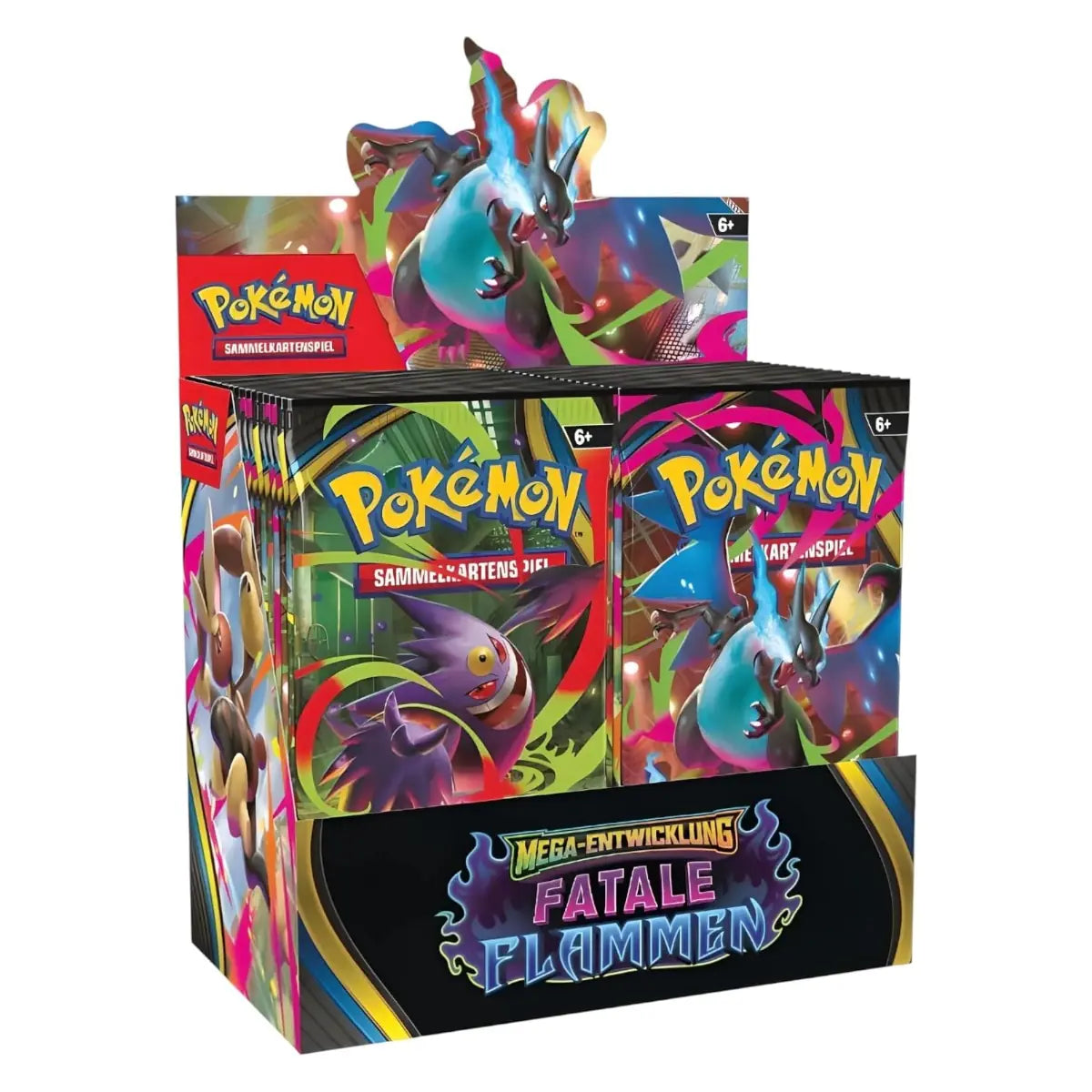Pokemon Fatale Flammen Display