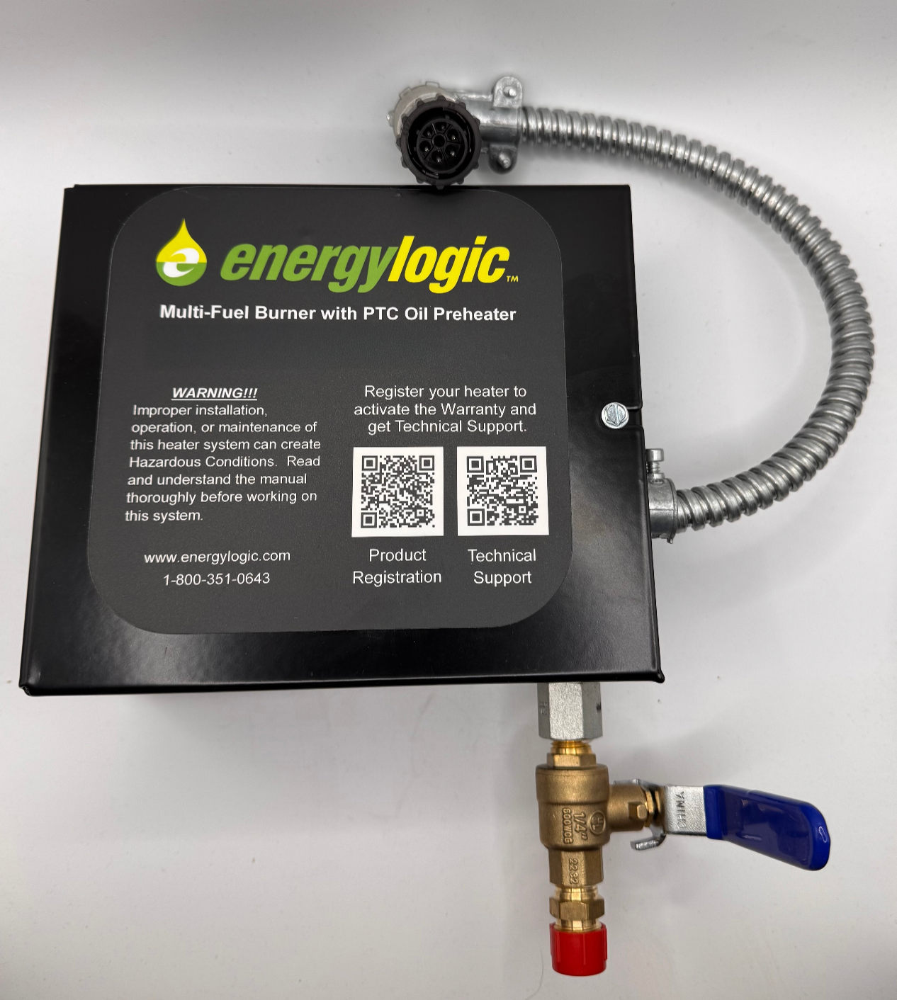 Flat Pre-heater (Preheater) for Energylogic 200B with Retrofit: 81012163