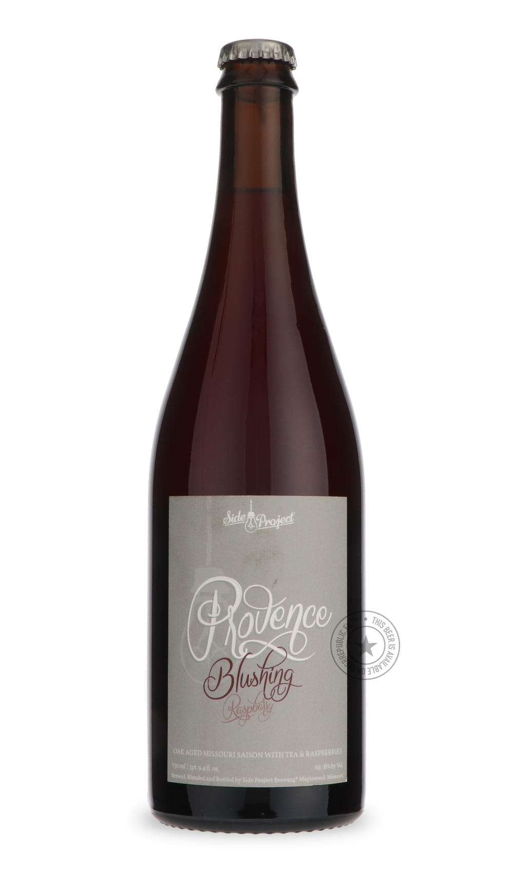 Side Project- Provence: Blushing Raspberry-Sour / Wild & Fruity- Only @ Beer Republic - The best online beer store for American & Canadian craft beer - Buy beer online from the USA and Canada - Bier online kopen - Amerikaans bier kopen - Craft beer store - Craft beer kopen - Amerikanisch bier kaufen - Bier online kaufen - Acheter biere online - IPA - Stout - Porter - New England IPA - Hazy IPA - Imperial Stout - Barrel Aged - Barrel Aged Imperial Stout - Brown - Dark beer - Blond - Blonde - Pilsner - Lager