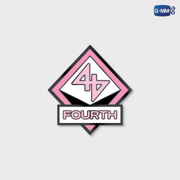 [BAJO PEDIDO] FOURTH NATTAWAT METAL LOGO PIN