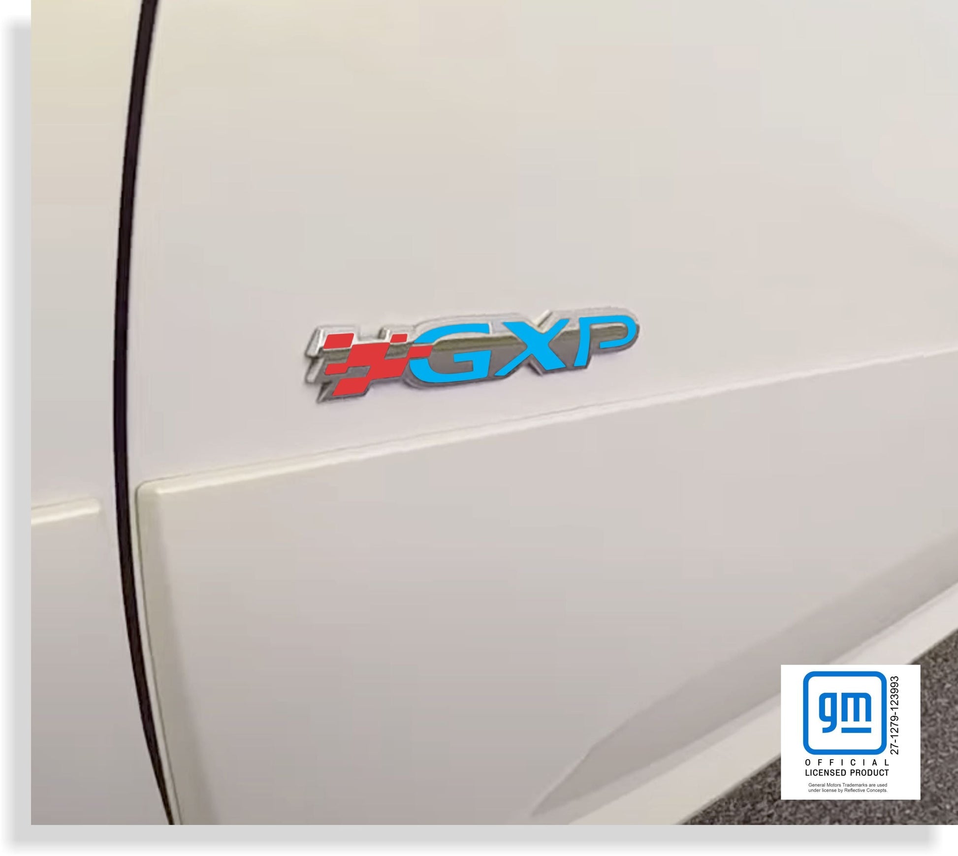 GXP Door Badge Overlays - 04-05 Bonneville GXP - PO:BO:GXP-B-01-  DRIVEN - 1
