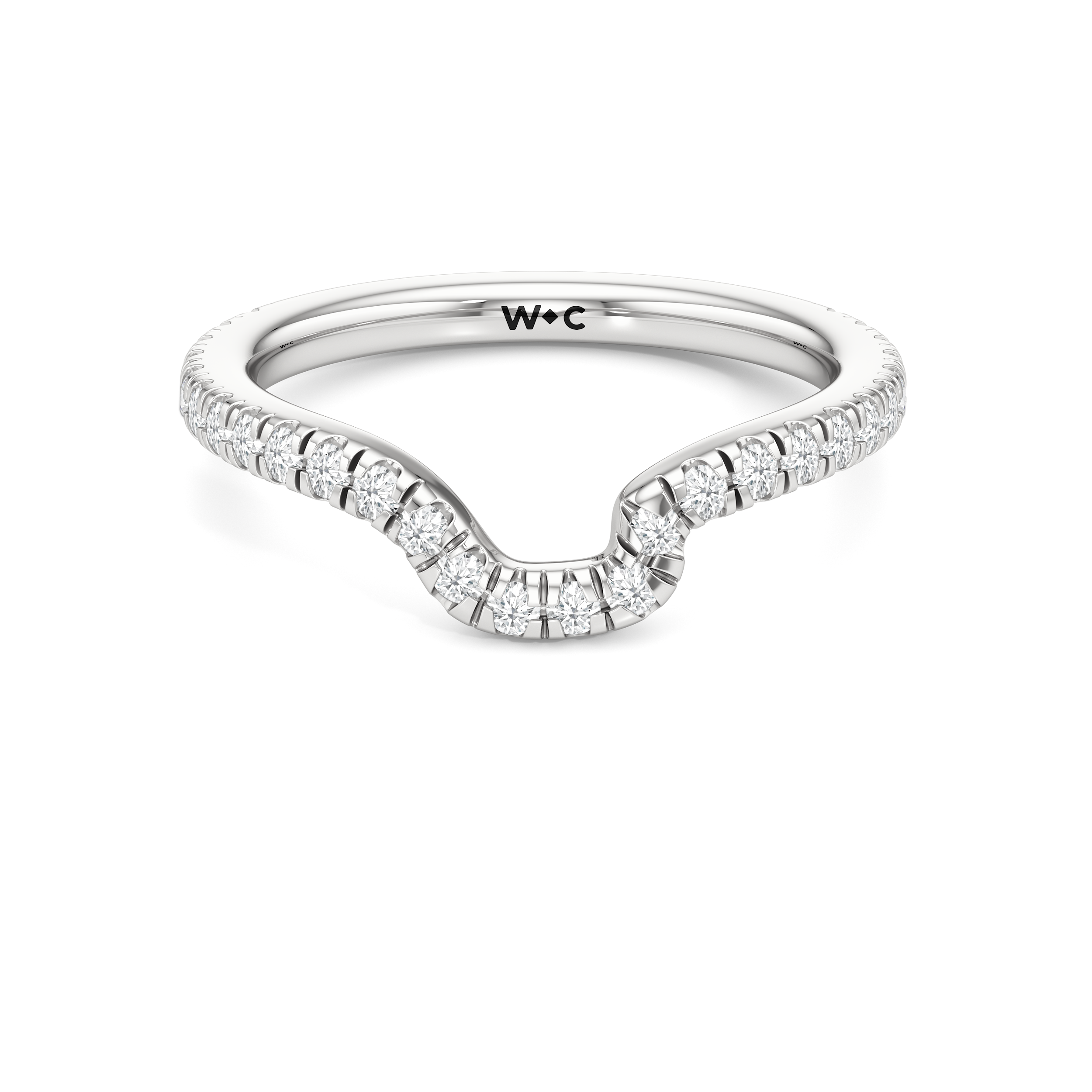 The Katherine Diamond Wedding Band