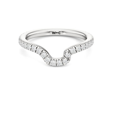 The Katherine Diamond Wedding Band