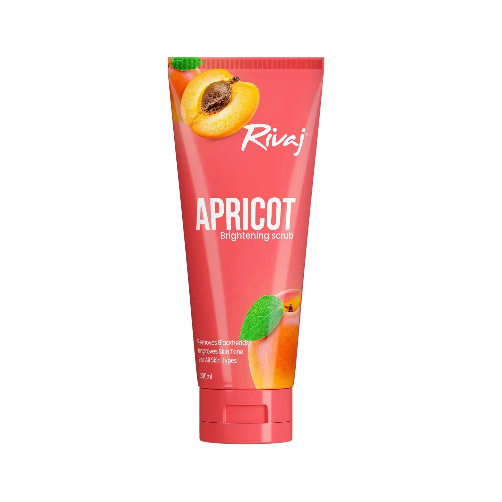 Rivaj Apricot Brightening Scrub 200ml – Exfoliating & Glow Boosting Scrub – Available in Pakistan