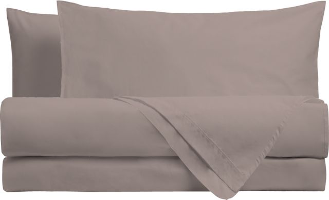 TWIN XL MF SHEETS-SOLID TAUPE