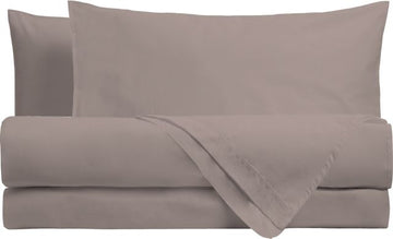 TWIN XL MF SHEETS-SOLID TAUPE