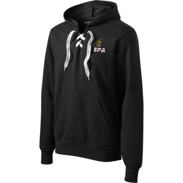 Seacoast Spartans (SPA) Lace Up Pullover Hooded Sweatshirt