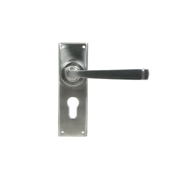 Satin Marine SS (316) Avon Lever Euro Lock Set | From The Anvil-Lever Euro-Yester Home