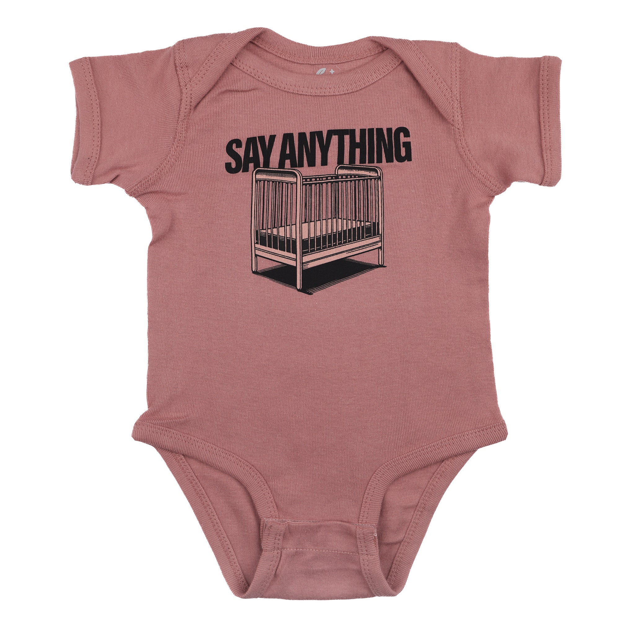 Say Anything Crib Onesie