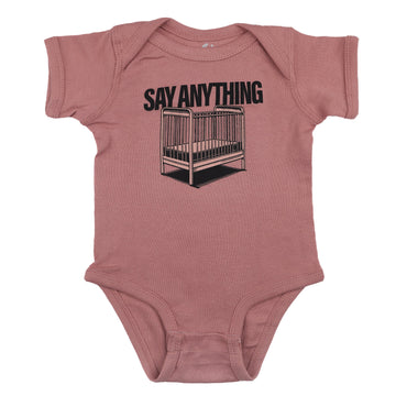 Say Anything Crib Onesie