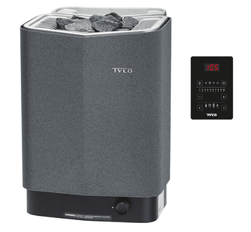 Tylö Sense Combi Pure 6 saunakachel 6 kW - grijs