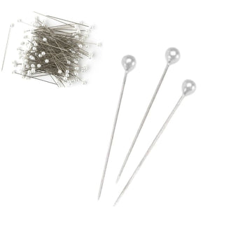 Floral Pins 3"/ Alfileres con Cabeza de Perla 2.5 cm Descontinuado Cousin