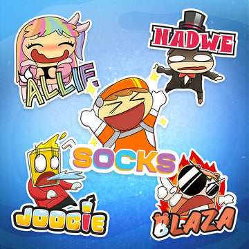 Socks Crew Sticker Pack