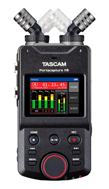 Tascam PortaCapture X6 transportabel multitrack recorder