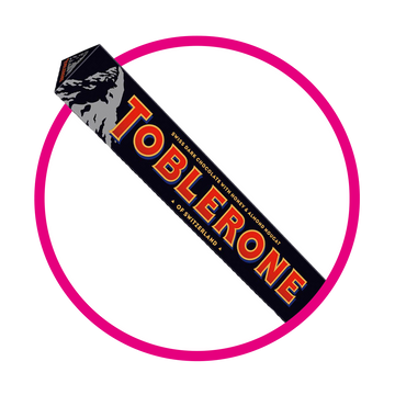 TOBLERONE DARK CHOCOLATE 100 GR