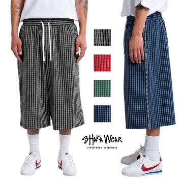 Shaka Wear Baggy Plaid Shorts
